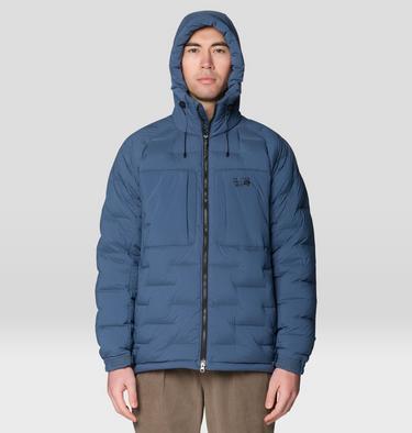 Men's StretchDown Parka, Color: Astral Blue, image 4