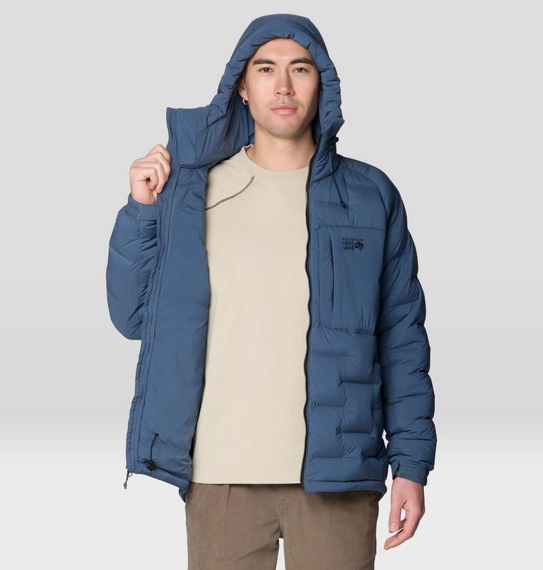 Men's StretchDown Parka, Color: Astral Blue, image 8
