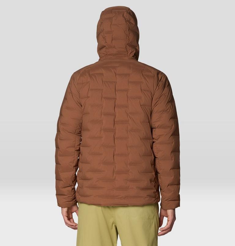 Men's StretchDown Hooded Jacket, Color: Morel, image 2