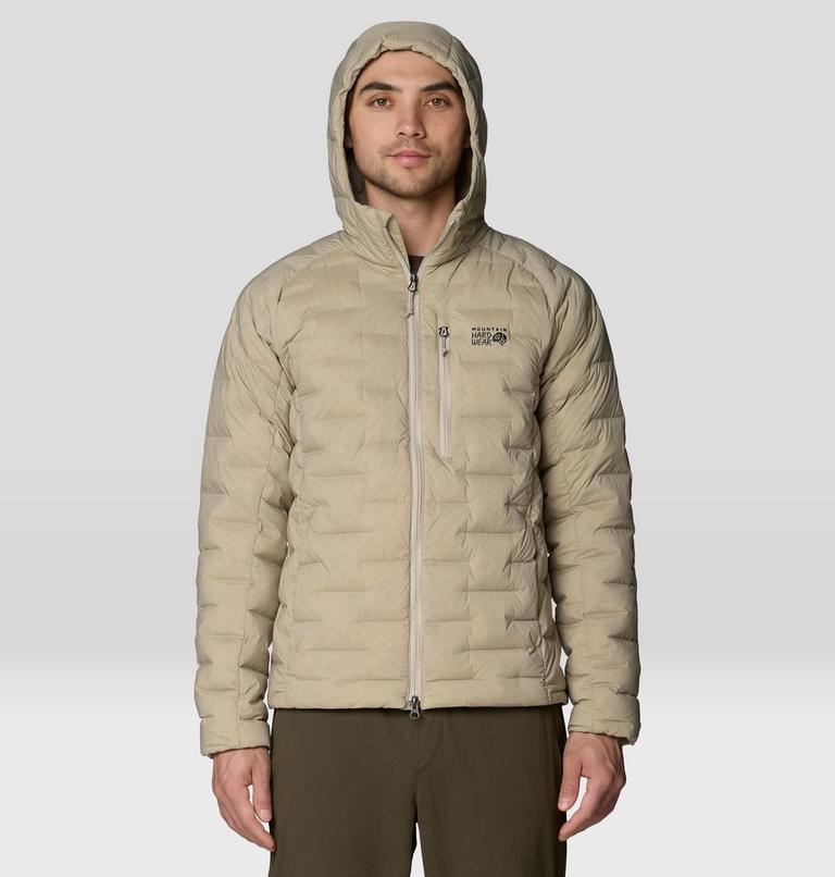 Men's StretchDown Hooded Jacket, Color: Badlands, image 4