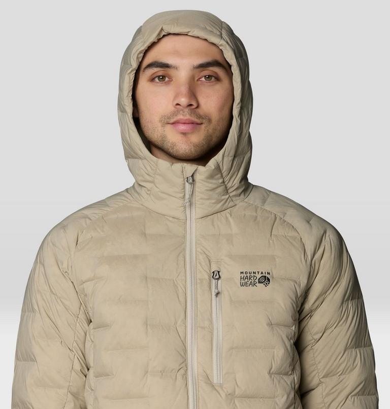 Men's StretchDown Hooded Jacket, Color: Badlands, image 5