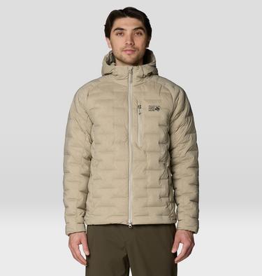 Men's StretchDown Hooded Jacket, Color: Badlands, image 11