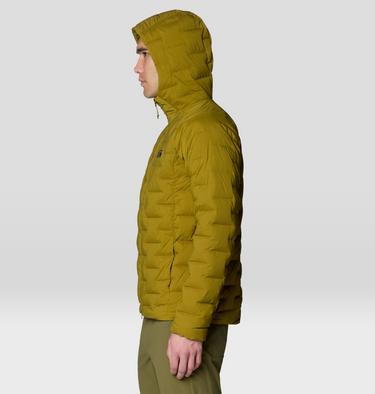 Men's StretchDown Hooded Jacket, Color: Vetiver, image 15