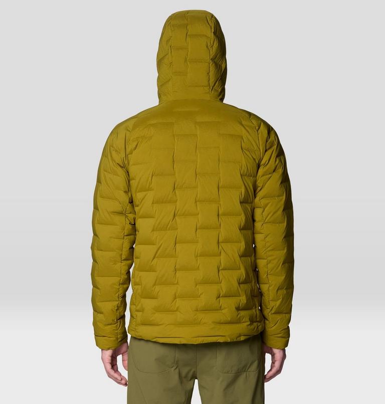 Men's StretchDown Hooded Jacket, Color: Vetiver, image 2