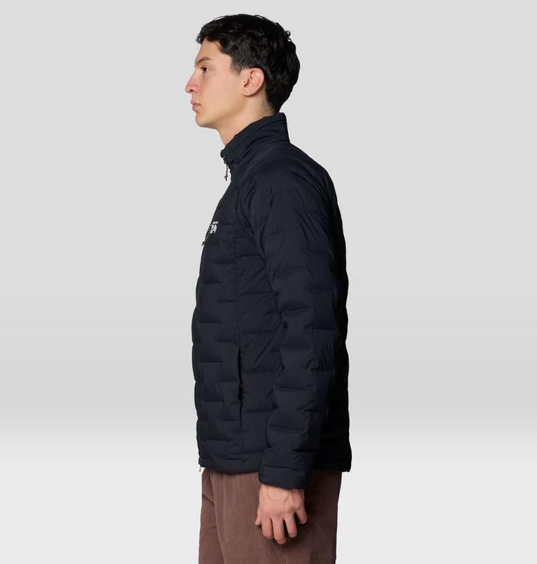Men's StretchDown Jacket, Color: Black, image 3