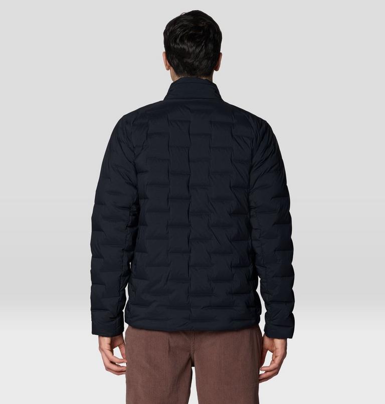 Men's StretchDown Jacket, Color: Black, image 2