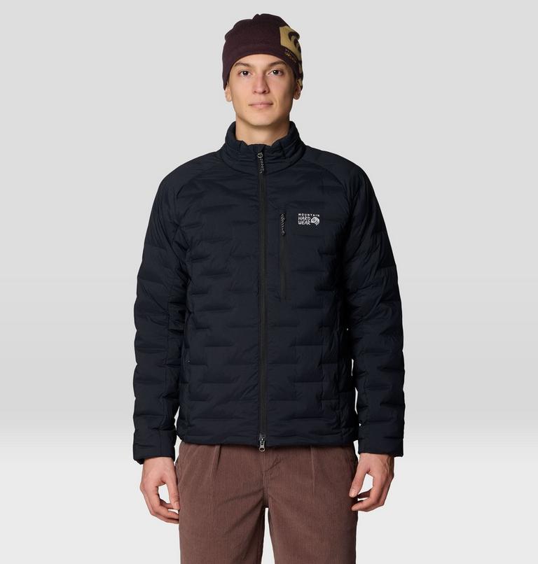 Men's StretchDown Jacket, Color: Black, image 1