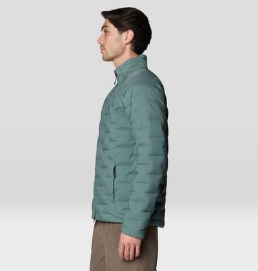 Men's StretchDown Jacket, Color: Thunderhead Grey, image 20
