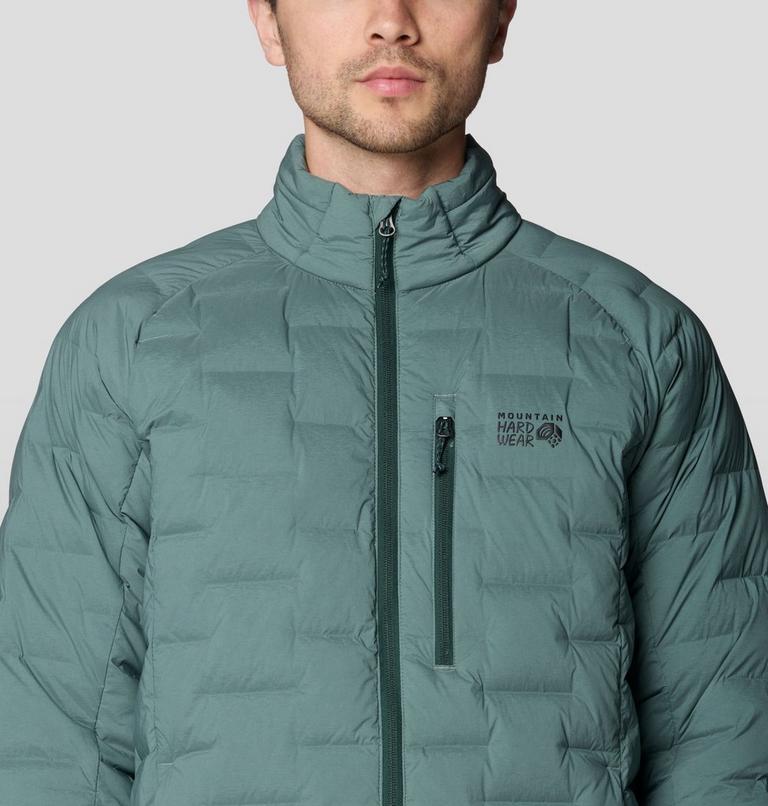 Men's StretchDown Jacket, Color: Thunderhead Grey, image 5