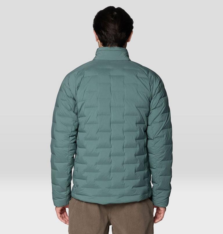 Men's StretchDown Jacket, Color: Thunderhead Grey, image 3