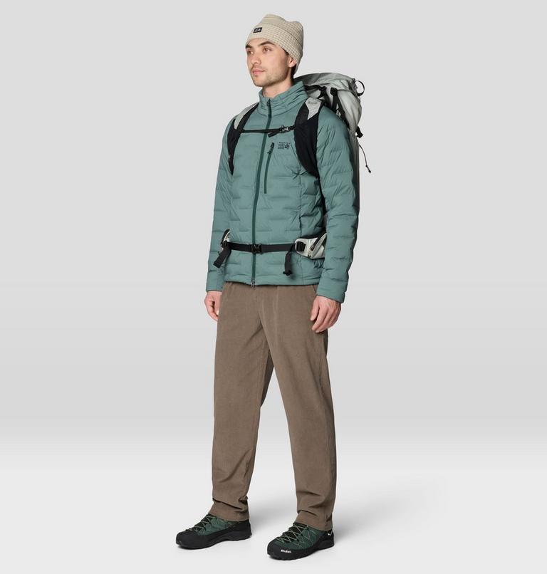 Men's StretchDown Jacket, Color: Thunderhead Grey, image 2