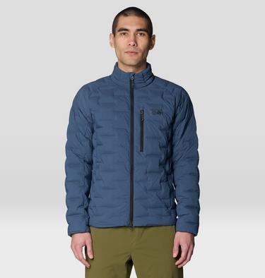 Men's StretchDown Jacket, Color: Astral Blue, image 11