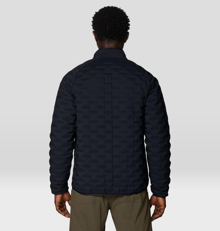 Men's StretchDown Light Jacket, Color: Black, image 2