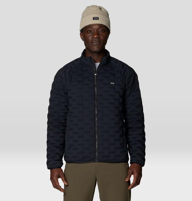 Men's StretchDown Light Jacket, Color: Black, image 1