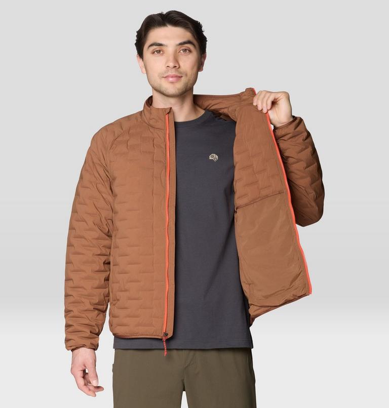 Men's StretchDown Light Jacket, Color: Morel, image 5