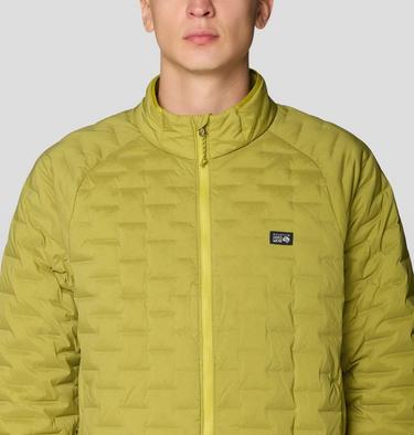 Men's StretchDown Light Jacket, Color: Bright Fatigue, image 20