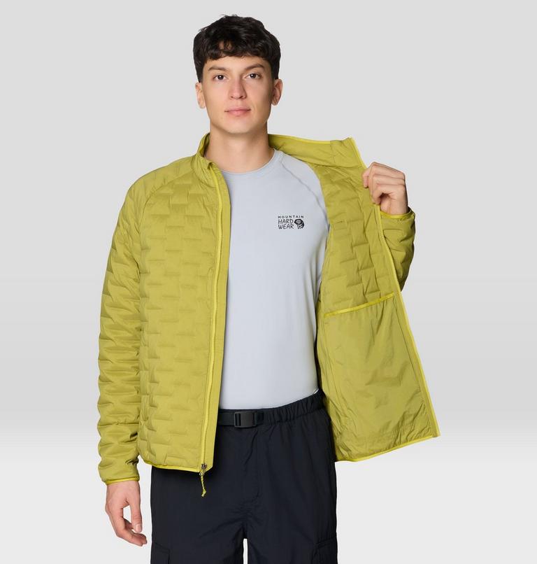 Men's StretchDown Light Jacket, Color: Bright Fatigue, image 5
