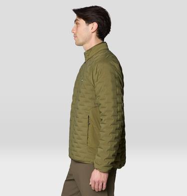 Men's StretchDown Light Jacket, Color: Combat Green, image 12