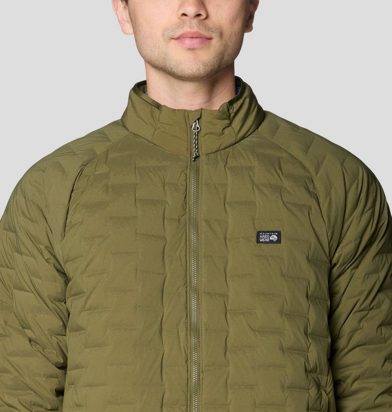 Men's StretchDown Light Jacket, Color: Combat Green, image 5