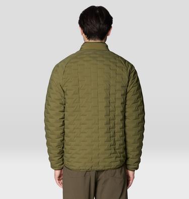 Men's StretchDown Light Jacket, Color: Combat Green, image 11