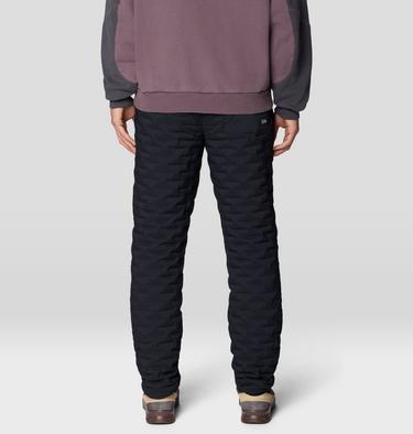 Men's StretchDown Light Pant, Color: Black, image 4