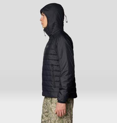 Men's Free Element Hooded Jacket, Color: Black, image 16
