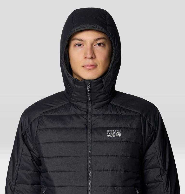 Men's Free Element Hooded Jacket, Color: Black, image 5