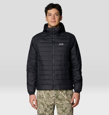 Men's Free Element Hooded Jacket, Color: Black, image 7