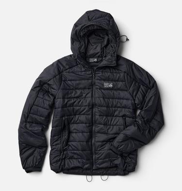 Men's Free Element Hooded Jacket, Color: Black, image 8