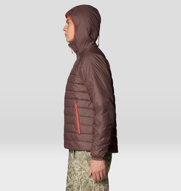 Men's Free Element Hooded Jacket, Color: Carob, image 3