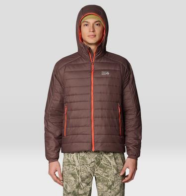 Men's Free Element Hooded Jacket, Color: Carob, image 4