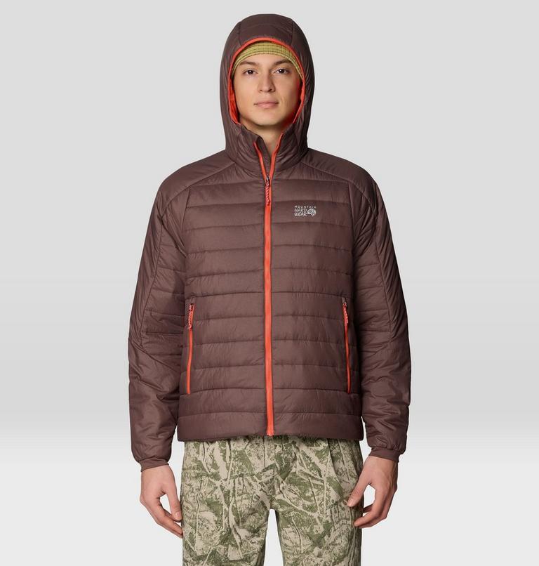Men's Free Element Hooded Jacket, Color: Carob, image 4