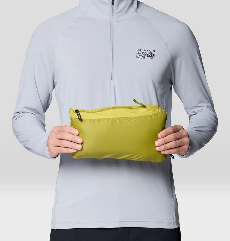 Men's Free Element Hooded Jacket, Color: Lucky Chard, Bright Fatigue, image 7