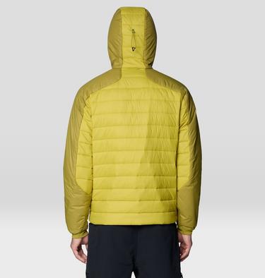 Men's Free Element Hooded Jacket, Color: Lucky Chard, Bright Fatigue, image 6