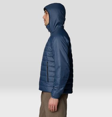 Men's Free Element Hooded Jacket, Color: Astral Blue, image 20
