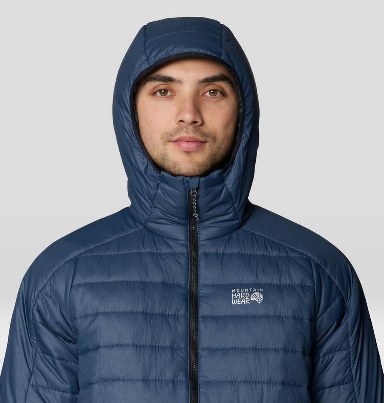 Men's Free Element Hooded Jacket, Color: Astral Blue, image 5