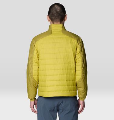 Men's Free Element Jacket, Color: Lucky Chard, Bright Fatigue, image 2