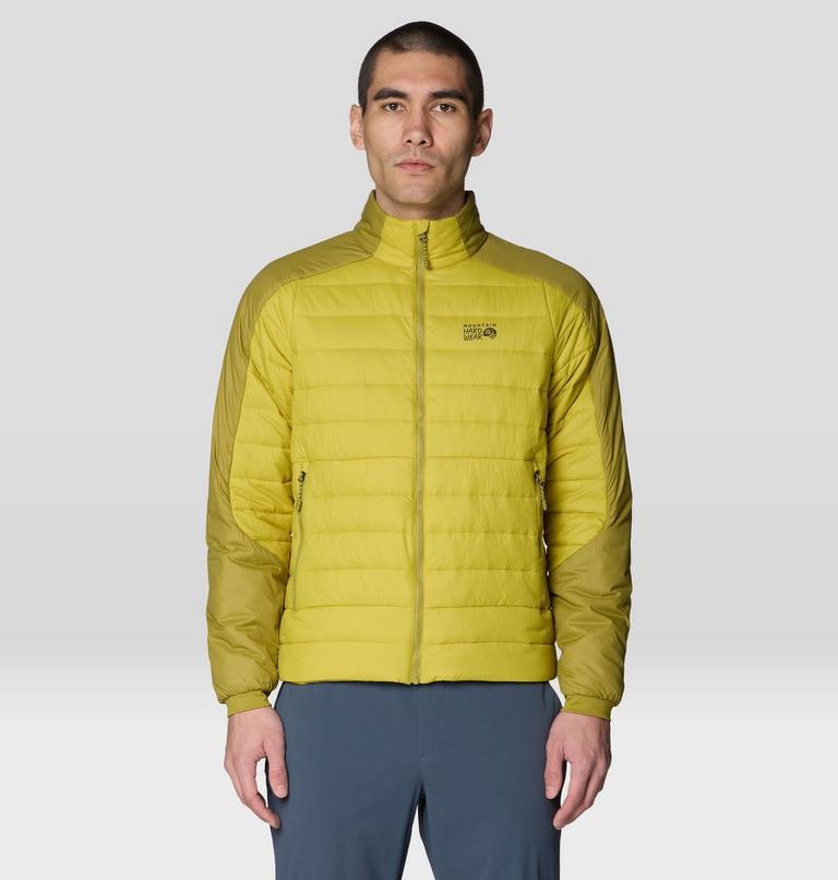 Men's Free Element Jacket, Color: Lucky Chard, Bright Fatigue, image 1