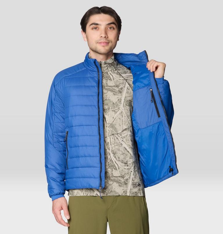 Men's Free Element Jacket, Color: Berry Blue, image 5