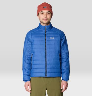 Men's Free Element Jacket, Color: Berry Blue, image 9