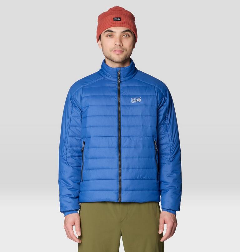 Men's Free Element Jacket, Color: Berry Blue, image 1