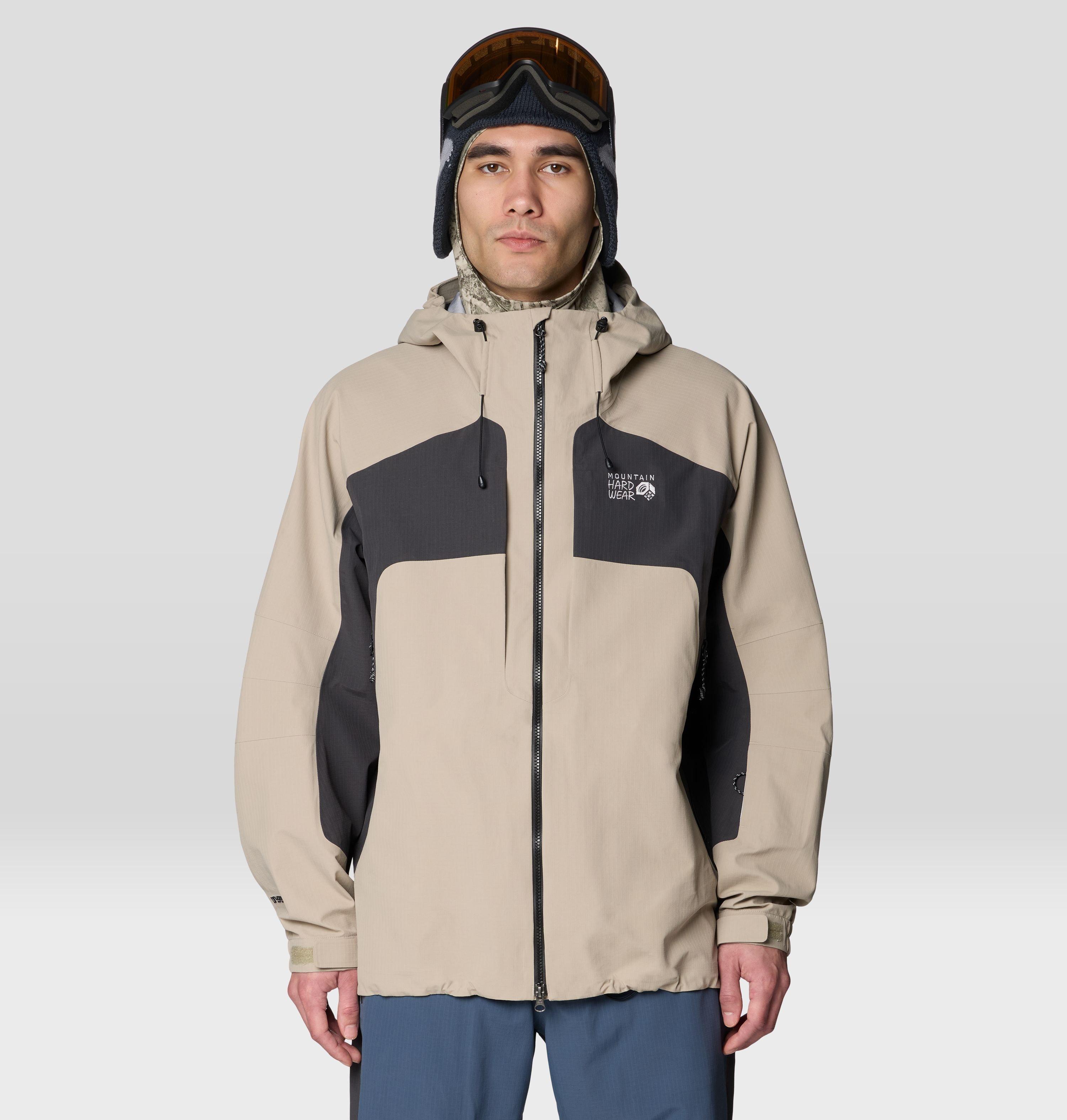Mountain Hardwear Men's Warp Factor 3L Hooded Jacket - M - Green