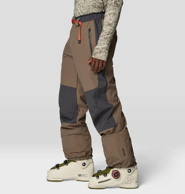 Men's Warp Factor 3L Pant, Color: Tierra, Shark, image 5