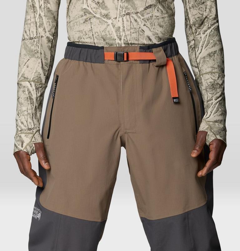 Men's Warp Factor 3L Pant, Color: Tierra, Shark, image 6