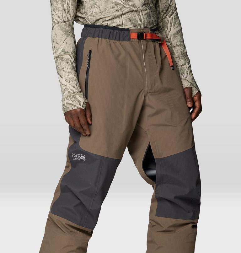 Men's Warp Factor 3L Pant, Color: Tierra, Shark, image 8