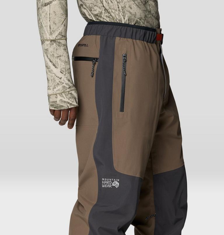 Men's Warp Factor 3L Pant, Color: Tierra, Shark, image 11