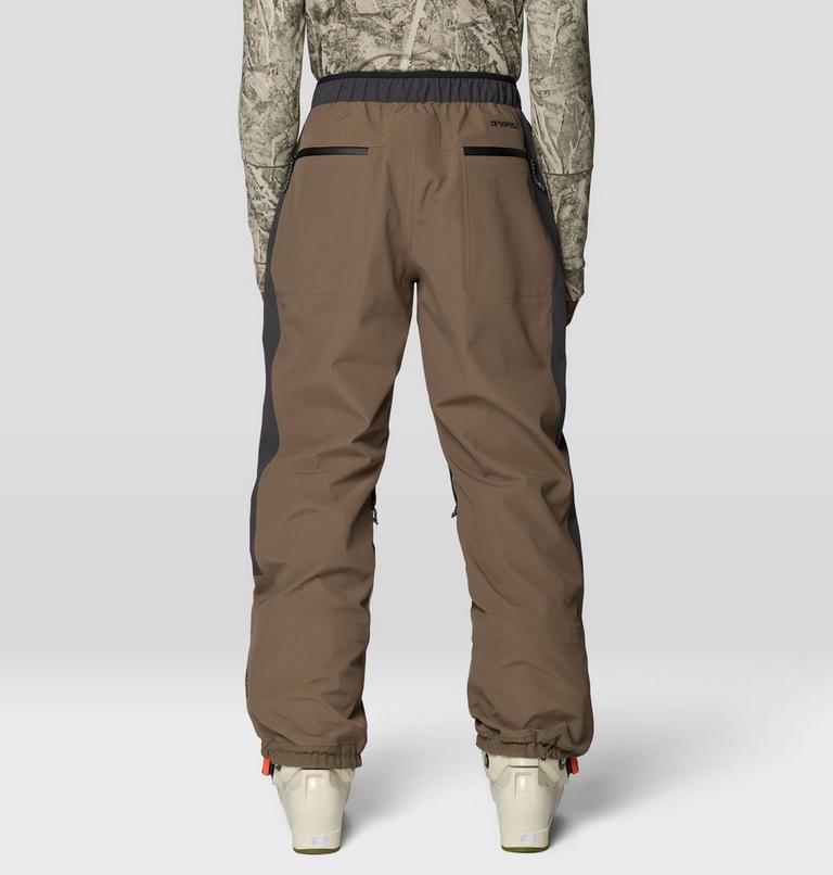 Men's Warp Factor 3L Pant, Color: Tierra, Shark, image 4