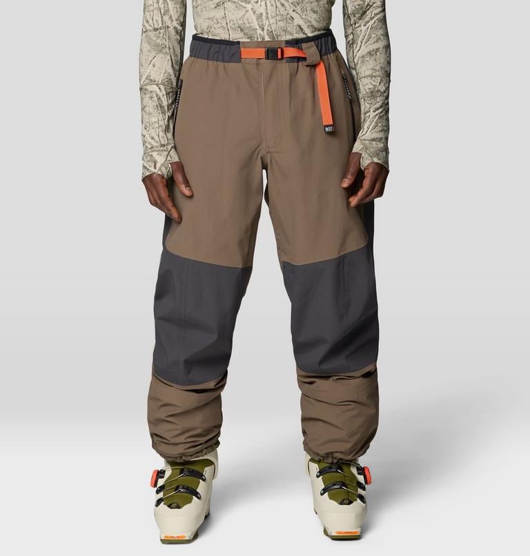 Men's Warp Factor 3L Pant, Color: Tierra, Shark, image 1