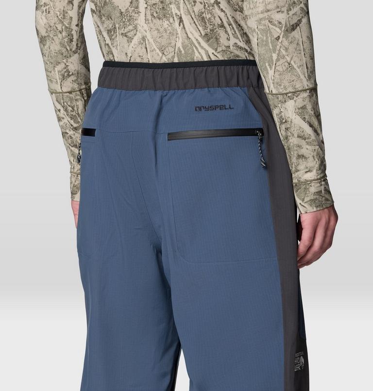 Men's Warp Factor 3L Pant, Color: Astral Blue, Shark, image 7