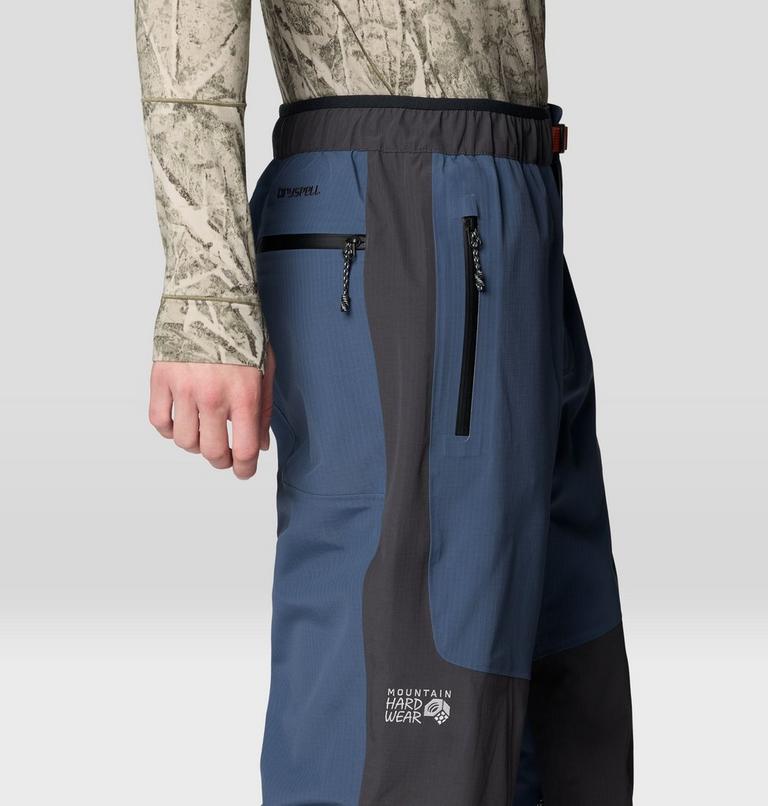 Men's Warp Factor 3L Pant, Color: Astral Blue, Shark, image 11